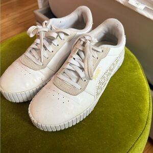 Women’s PUMA Sneakers with Cream Accents